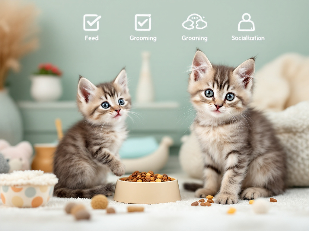 silver abyssinian kitten care first 12 weeks checklist and tips || ElegantPaws.co.uk